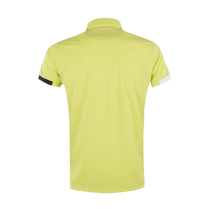 LE COQ SPORTIF GOLF Petite Men's Jacquard Polo (Lime)