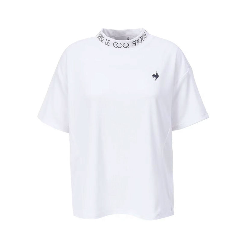LE COQ SPORTIF GOLF Women's Mock Shirt (White)