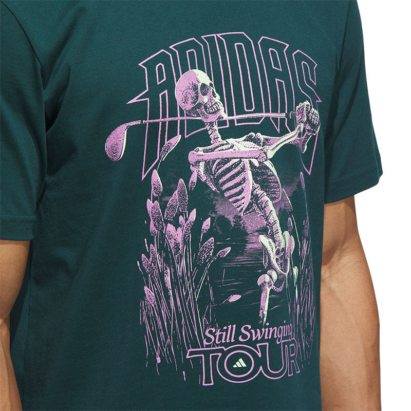 ADIDAS Golf Tour Men's Graphic T-Shirt (Aurora)