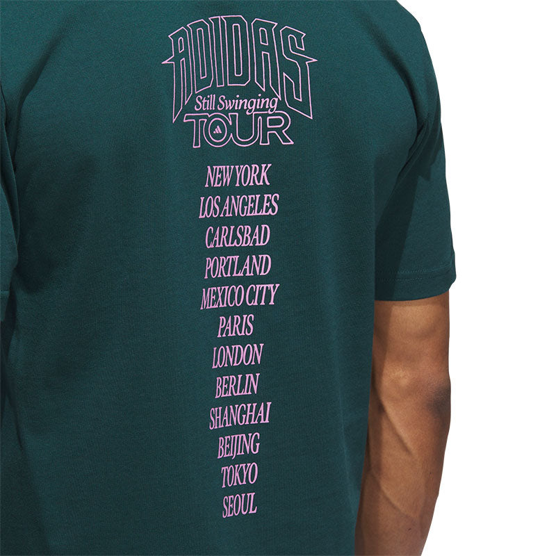 ADIDAS Golf Tour Men's Graphic T-Shirt (Aurora)