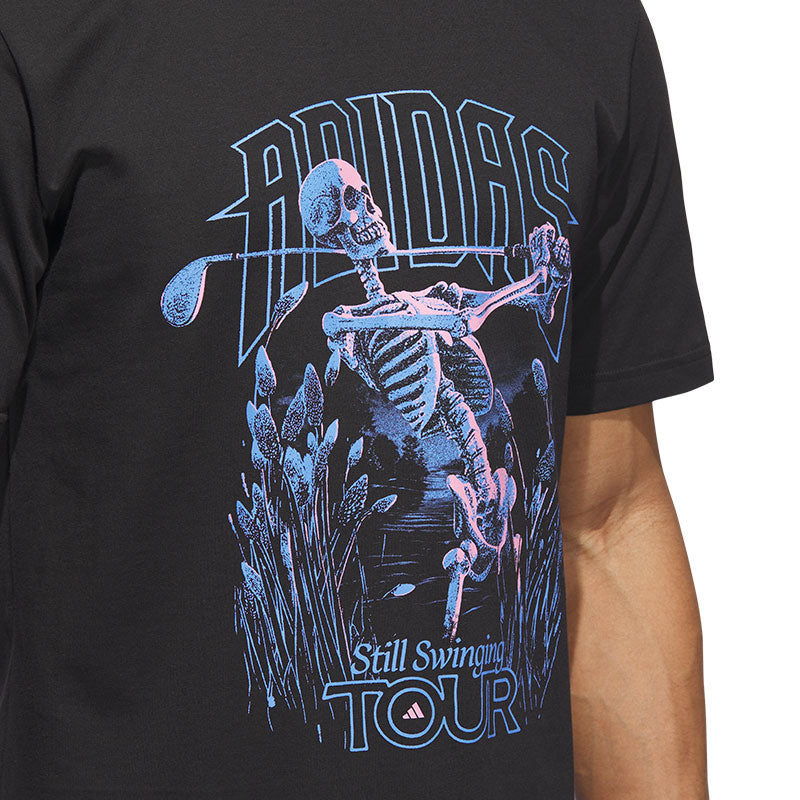 ADIDAS Golf Tour Men's Graphic T-Shirt (Black)