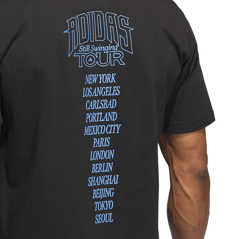 ADIDAS Golf Tour Men's Graphic T-Shirt (Black)