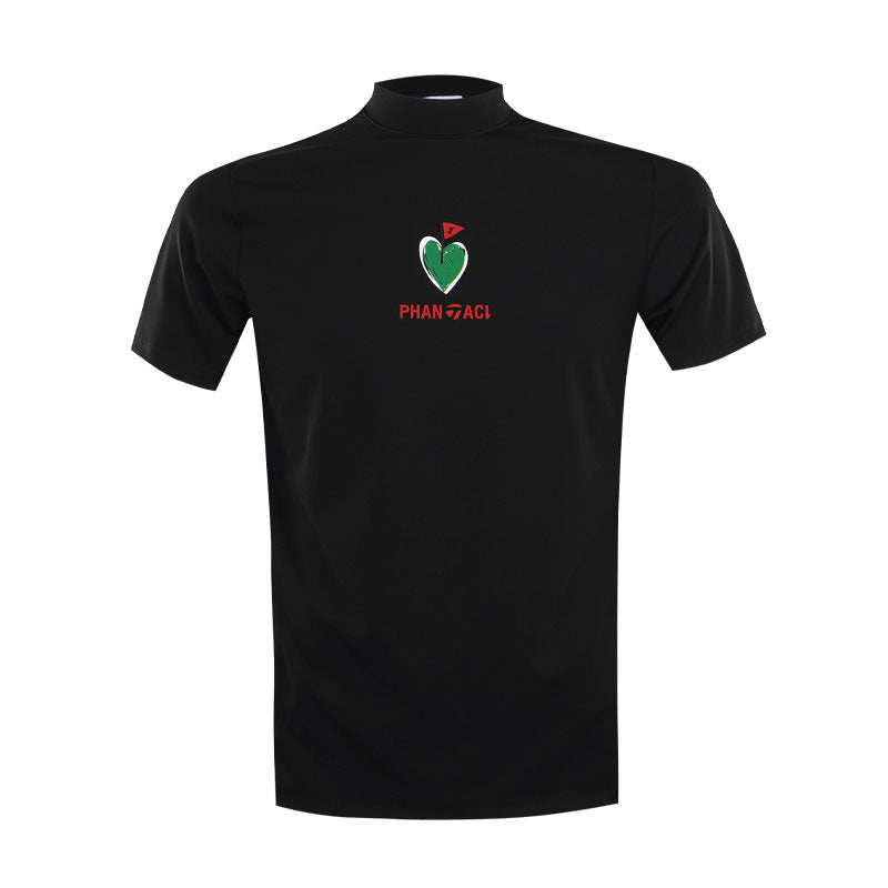 TAYLORMADE x PHANTACi Men's Mock Shirt (Black)