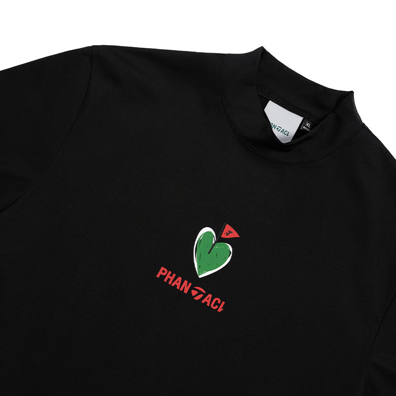 TAYLORMADE x PHANTACi Men's Mock Shirt (Black)