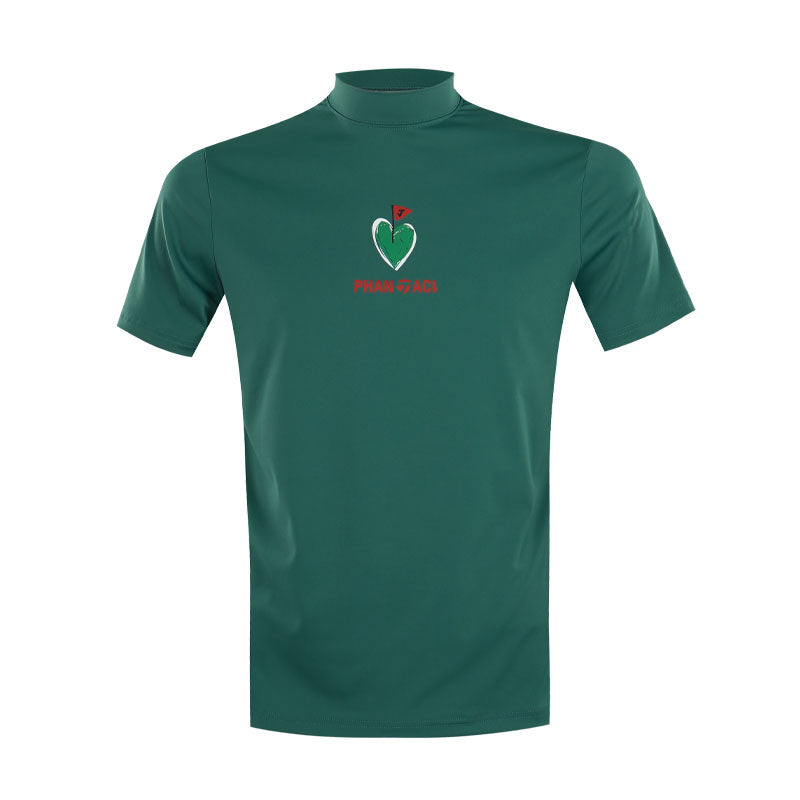 TAYLORMADE x PHANTACi Men's Mock Shirt (Green)