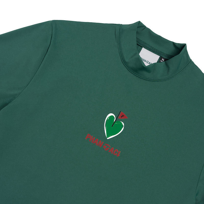 TAYLORMADE x PHANTACi Men's Mock Shirt (Green)