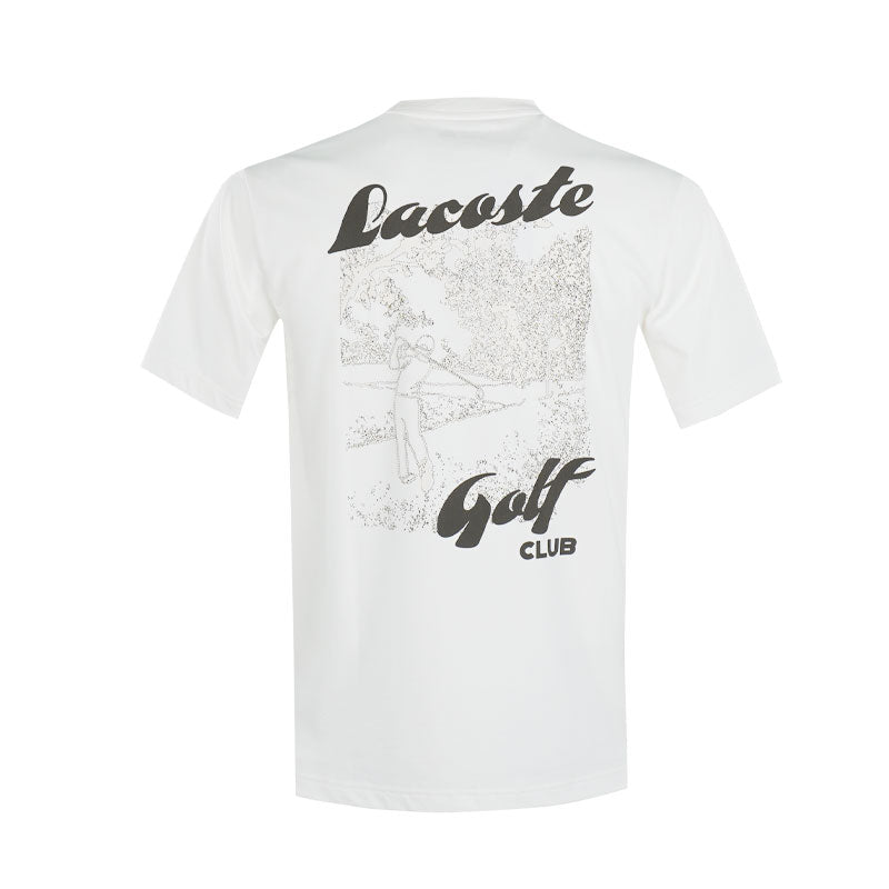 LACOSTE Slim Fit UV Protect Stretch Men's Polo (Flour)