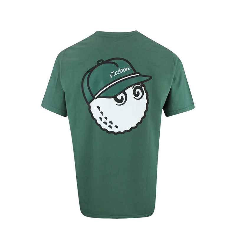 MALBON GOLF Bermuda Baldwin Men's T-Shirt (Forest)