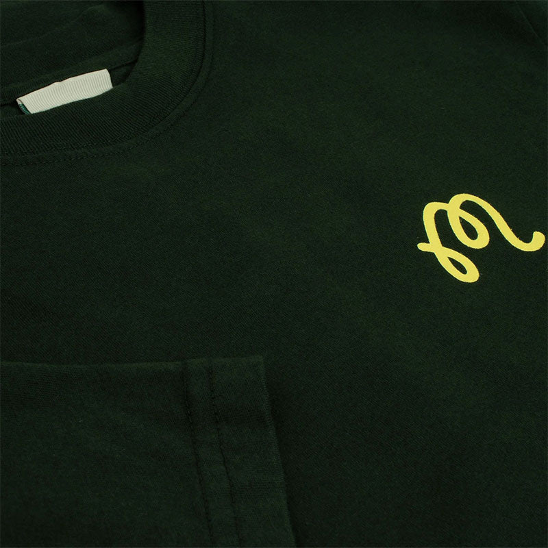 MALBON GOLF Bermuda Origin Men's T-Shirt (Dark Olive)