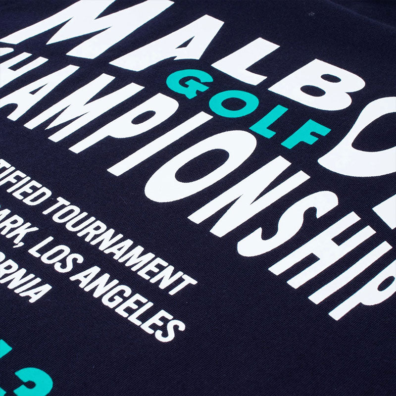 MALBON GOLF Bermuda Championship Men's T-Shirt (Navy)