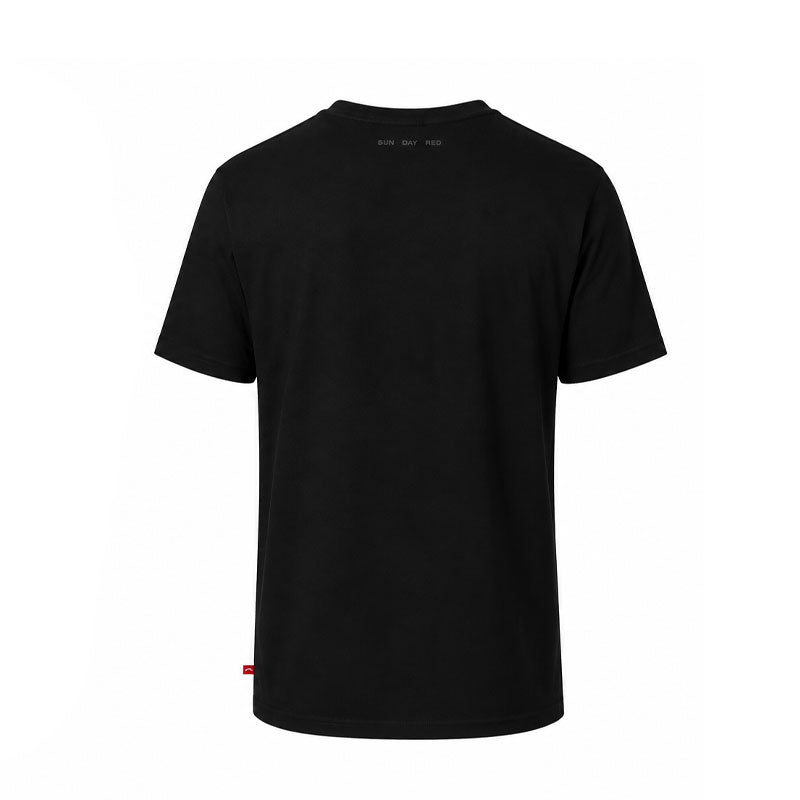 SUN DAY RED Icon Men's T-Shirt (Black)