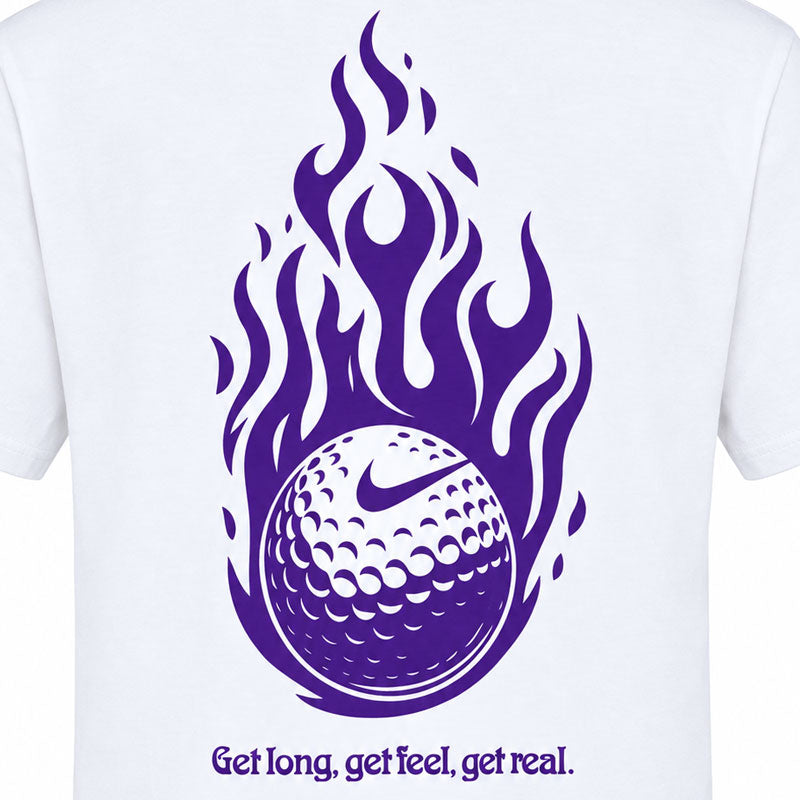 NIKE Tiger Woods Logo Men's T-Shirt (White)