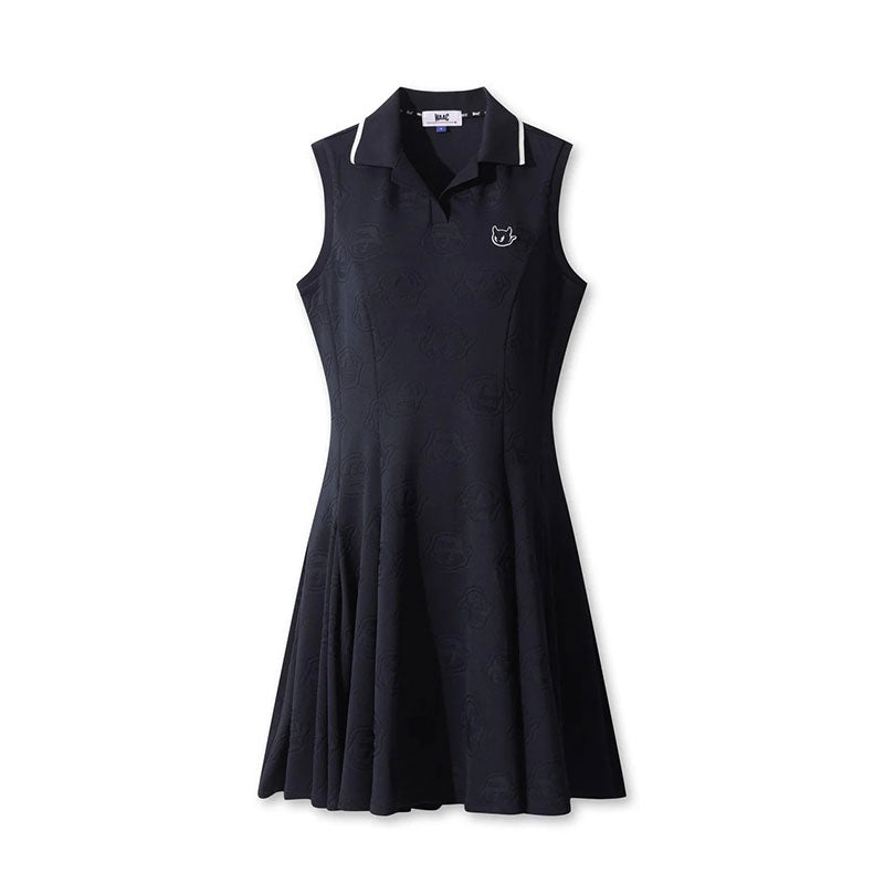 WAAC Women's Jacquard Dress (Dark Navy)