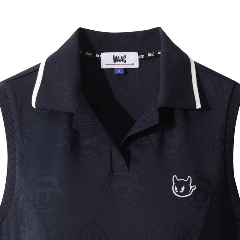 WAAC Women's Jacquard Dress (Dark Navy)