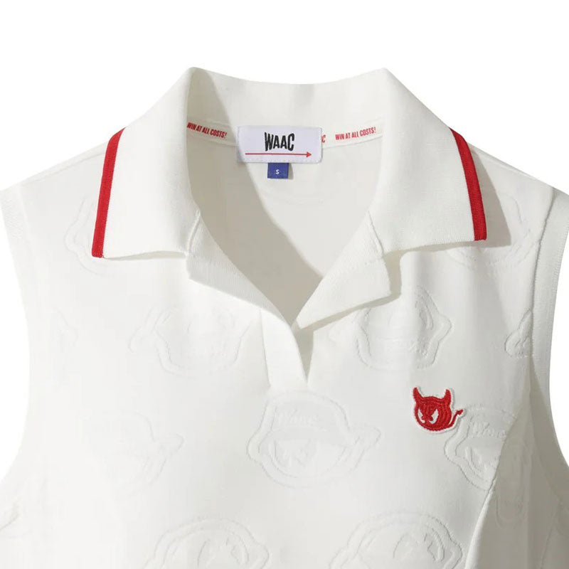 WAAC Women's Jacquard Dress (White)