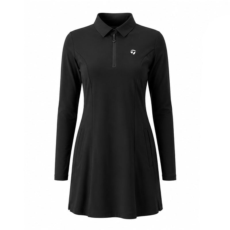 TAYLORMADE Long Sleeve Dress (Black)
