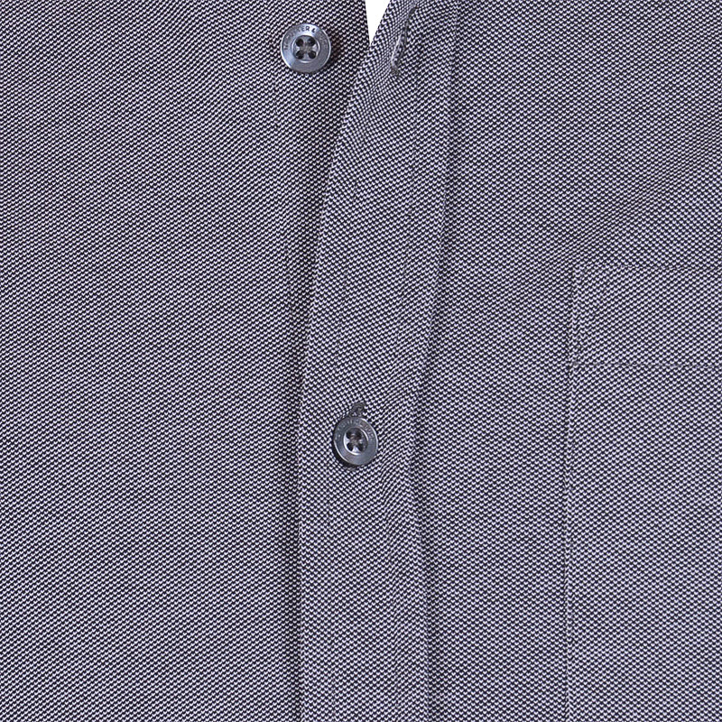 CUTTER & BUCK Oxford Button Men's Long Sleeve Shirt (Charcoal)