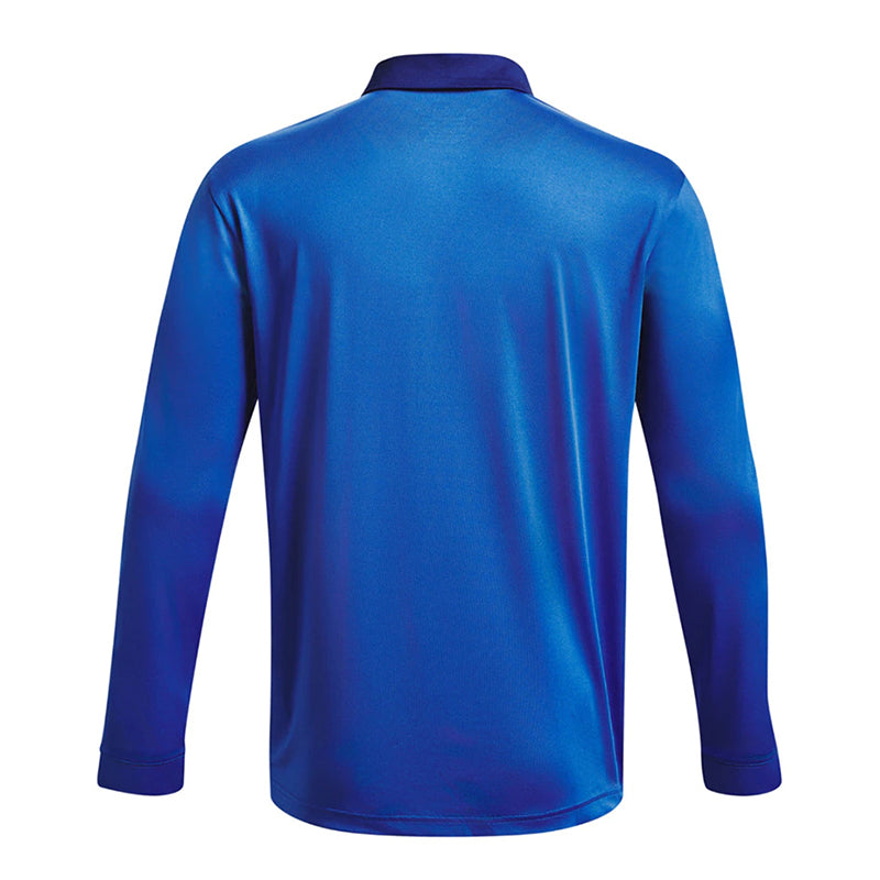 UNDER ARMOUR Playoff 2.0 Men's Long Sleeve Polo Polo (Versa Blue)