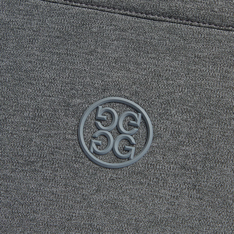GFORE Daytona Tech Interlock Men's Pullover (Charcoal Heather Grey)