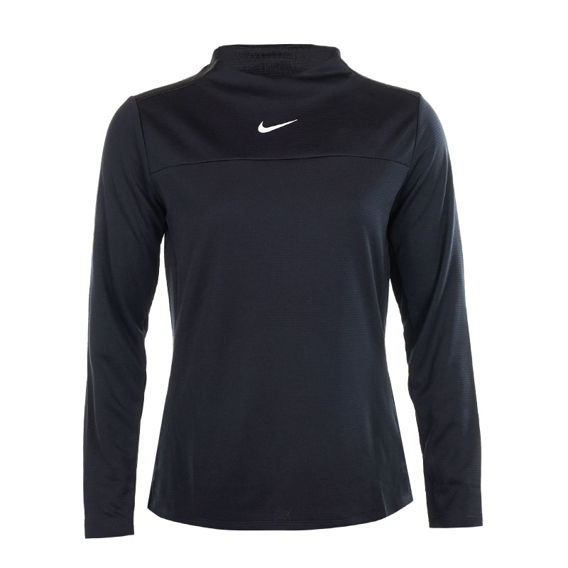 NIKE Dri-FIT UV Advantage Women's Crew Top (Black)