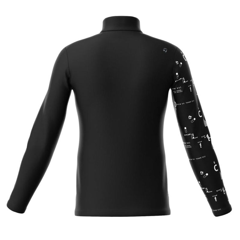 TAYLORMADE Graphic Women's Long Sleeve Mock Shirt (Black)