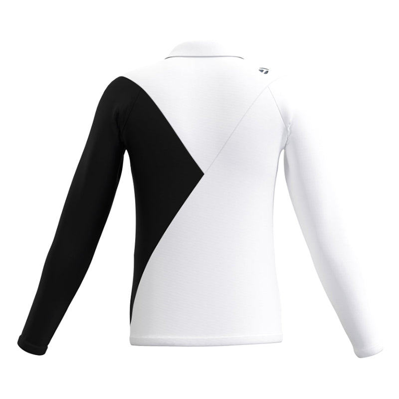 TAYLORMADE Seamless Women's Long Sleeve Polo (White)