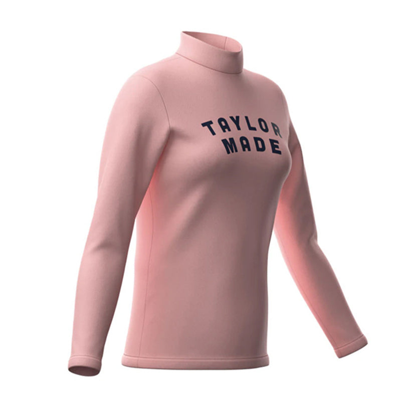 TAYLORMADE Round Logo Women's Long Sleeve Shirt (Pink)