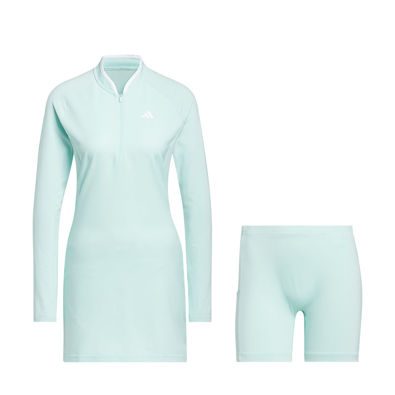 ADIDAS Long Sleeve Golf Dress (Aqua)