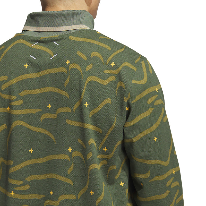 ADIDAS Adicross Turtle Neck Men's Long Sleeve Polo (Artic)