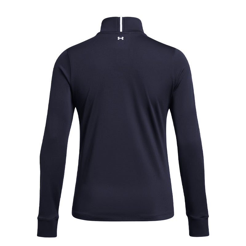 UNDER ARMOUR Playoff 1/4 Zip Women's Long Sleeve Polo (Midnight Navy)