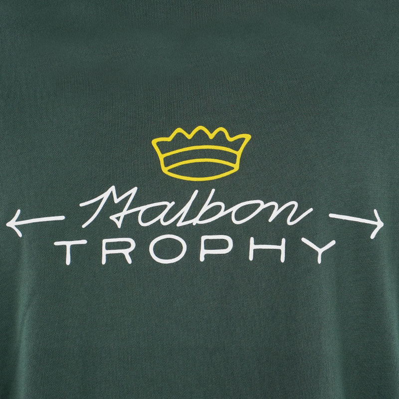 MALBON GOLF Trophy Men's Long Sleeve T-Shirt (Green)
