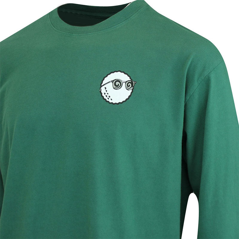 MALBON GOLF x Keith Haring Men's Long Sleeve T-Shirt (Green)