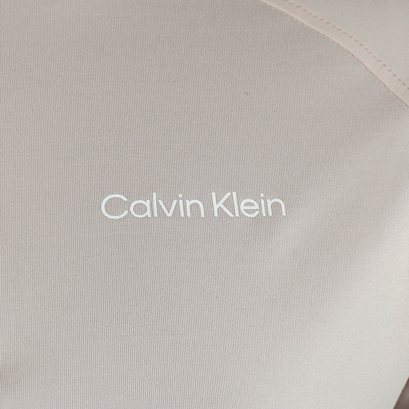CALVIN KLEIN San Marcos 1/4 Zip Women's Long Sleeve Shirt (Shell Pink)