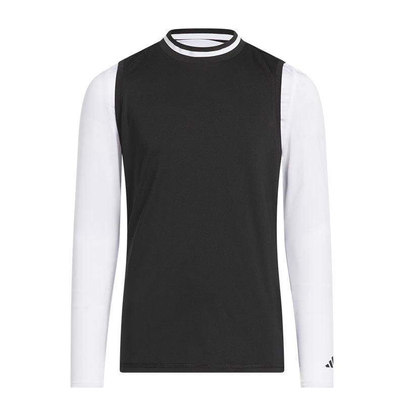 ADIDAS AEROREADY 3-in-1 Junior Polo (Black/White)