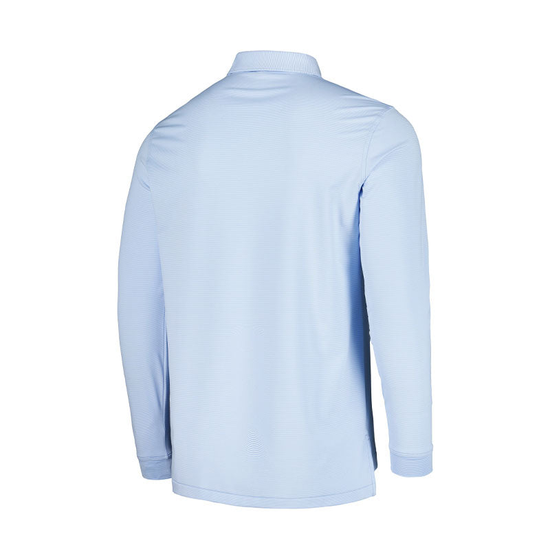 PETER MILLAR Jubilee Men's Long Sleeve Polo (Blue Fade)