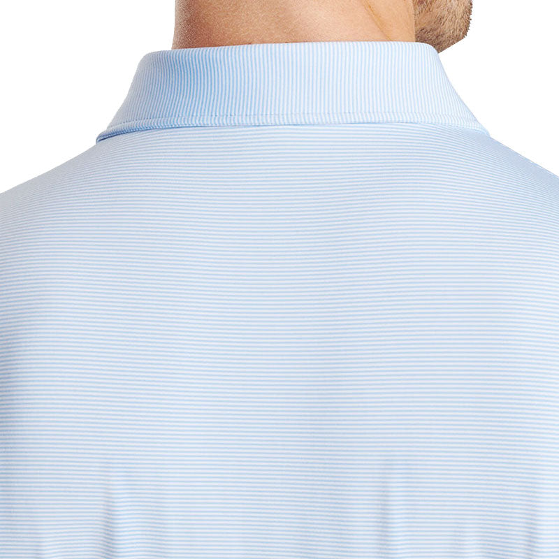 PETER MILLAR Jubilee Men's Long Sleeve Polo (Blue Fade)