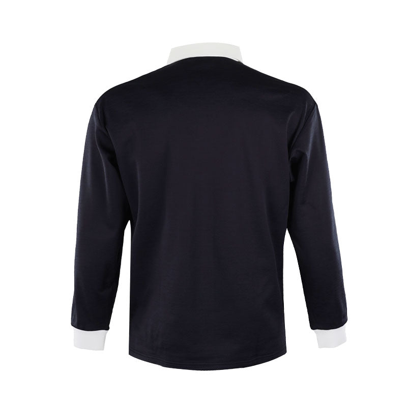 TAYLORMADE x United Arrows Border Lager Unisex Long Sleeve Polo (Navy)