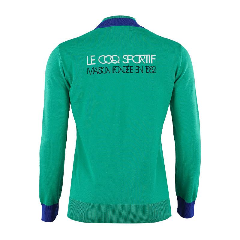LE COQ SPORTIF GOLF New Basic Knit Women's Mock Shirt (Green)