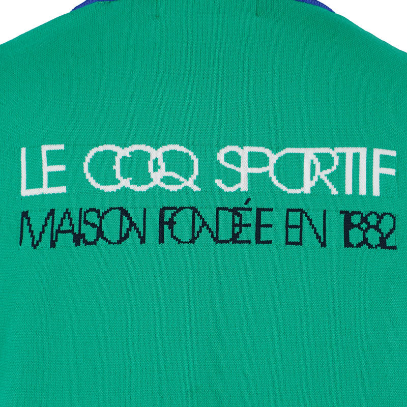 LE COQ SPORTIF GOLF New Basic Knit Women's Mock Shirt (Green)