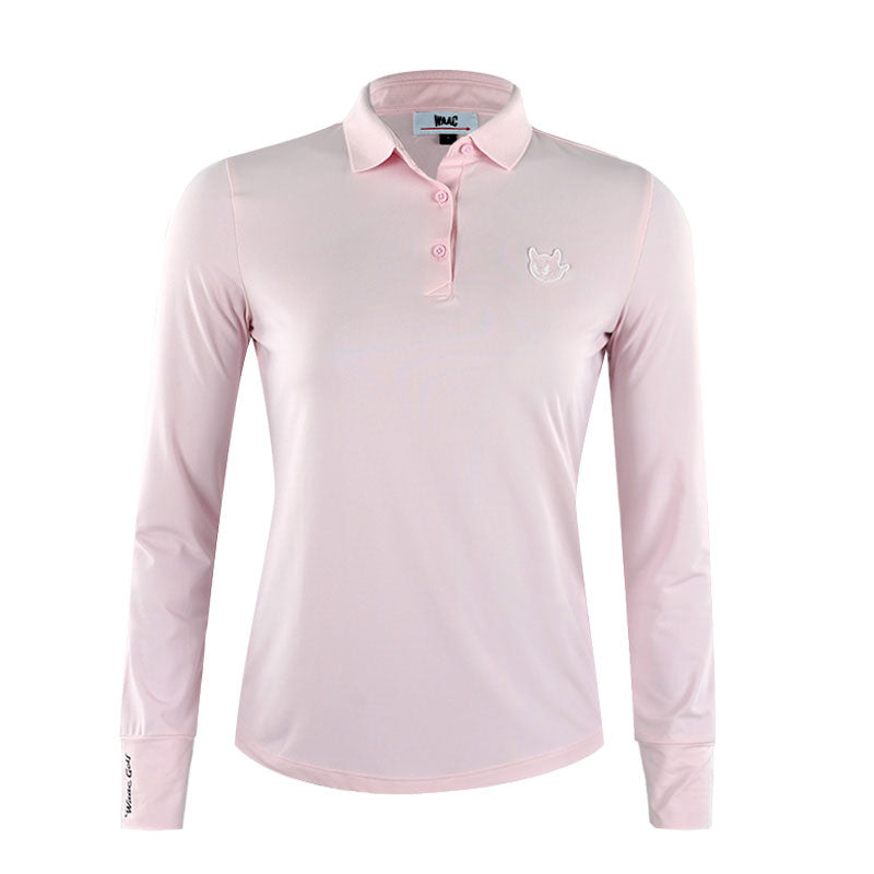 WAAC High Stretch Essential Women's Polo (Pink)
