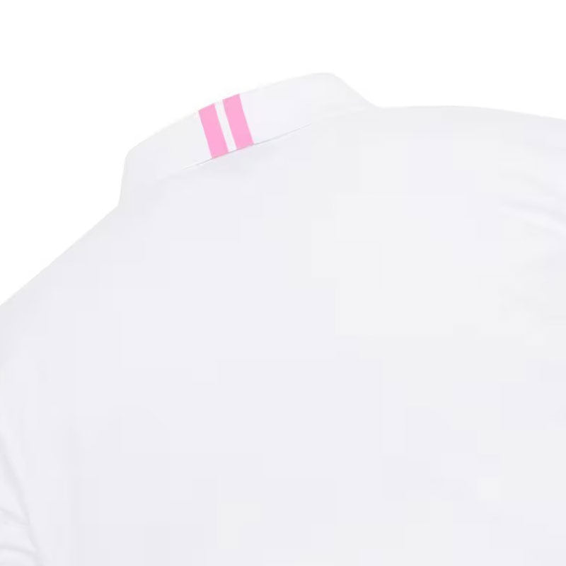 WAAC Athletic Essential Collar Women's Long Sleeve Polo (White)