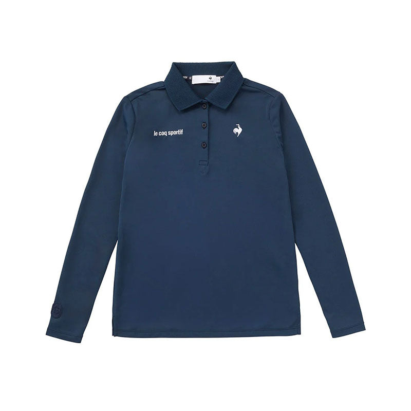 LE COQ SPORTIF GOLF Women's Long Sleeve Polo (Navy)