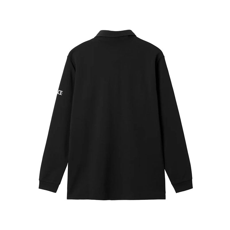 LE COQ SPORTIF GOLF Basic Men's Long Sleeve Polo (Black)