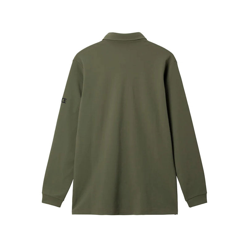 LE COQ SPORTIF GOLF Basic Men's Long Sleeve Polo (Khaki)