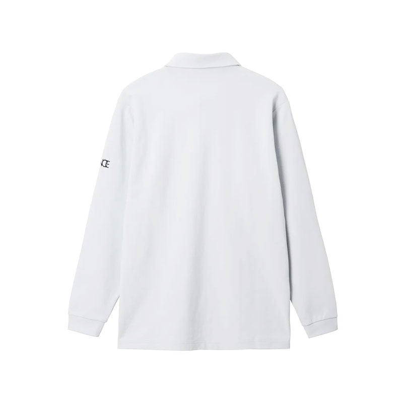 LE COQ SPORTIF GOLF Basic Men's Long Sleeve Polo (White)