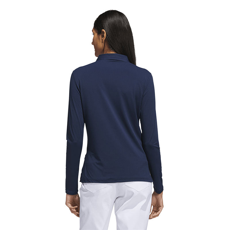 ADIDAS Ultimate365 Tour Climacool Women's Long Sleeve Polo (Navy)