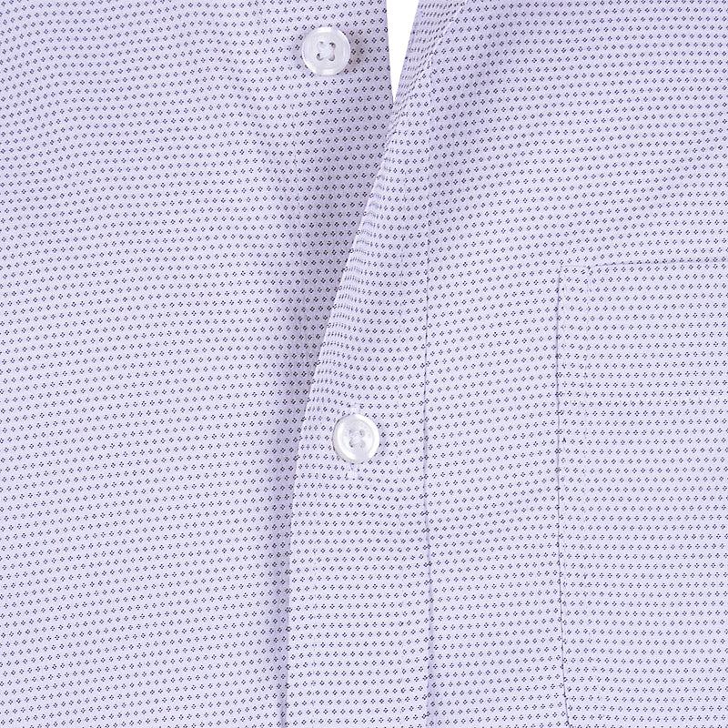CUTTER & BUCK Versatech Geo Dobby Men's Longsleeve Shirt (White/Black)