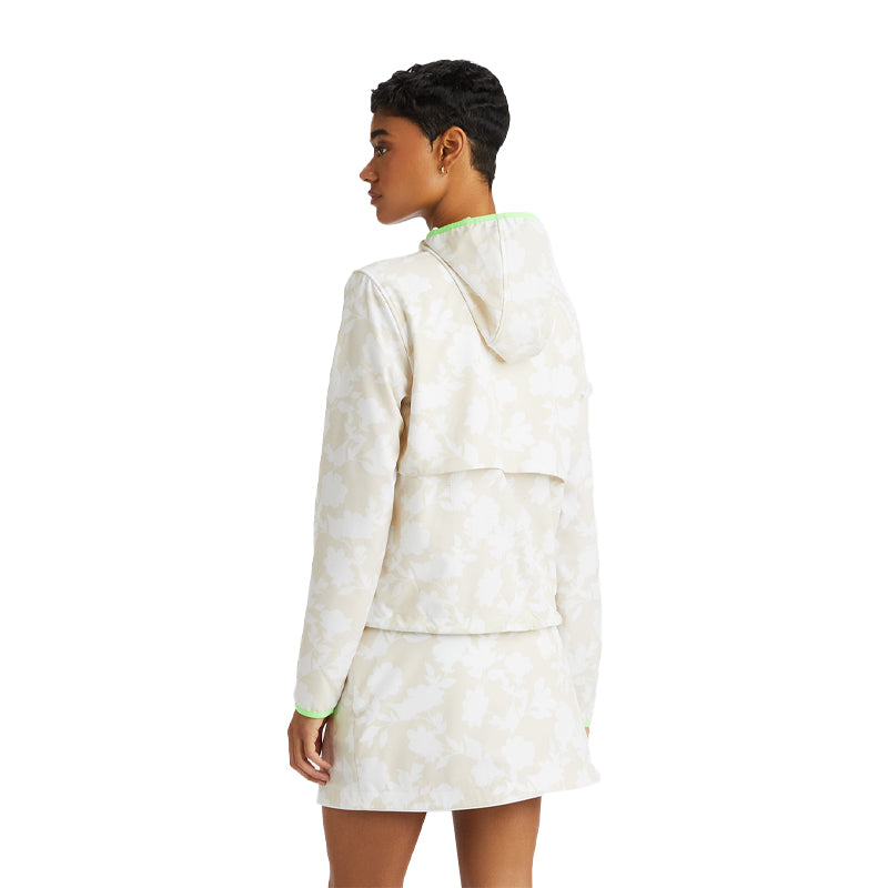 GFORE Tonal Floral Maverick 4-Way Stretch Women's Jacket (Stone)