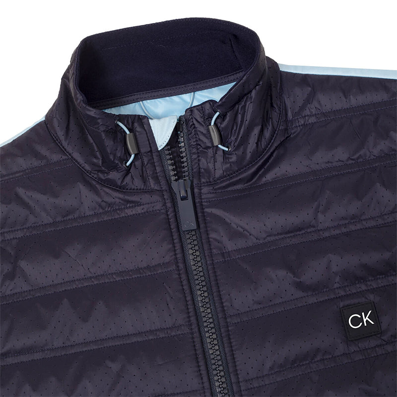 CALVIN KLEIN Rangewood Men's Half-Zip Hybrid (Blue)