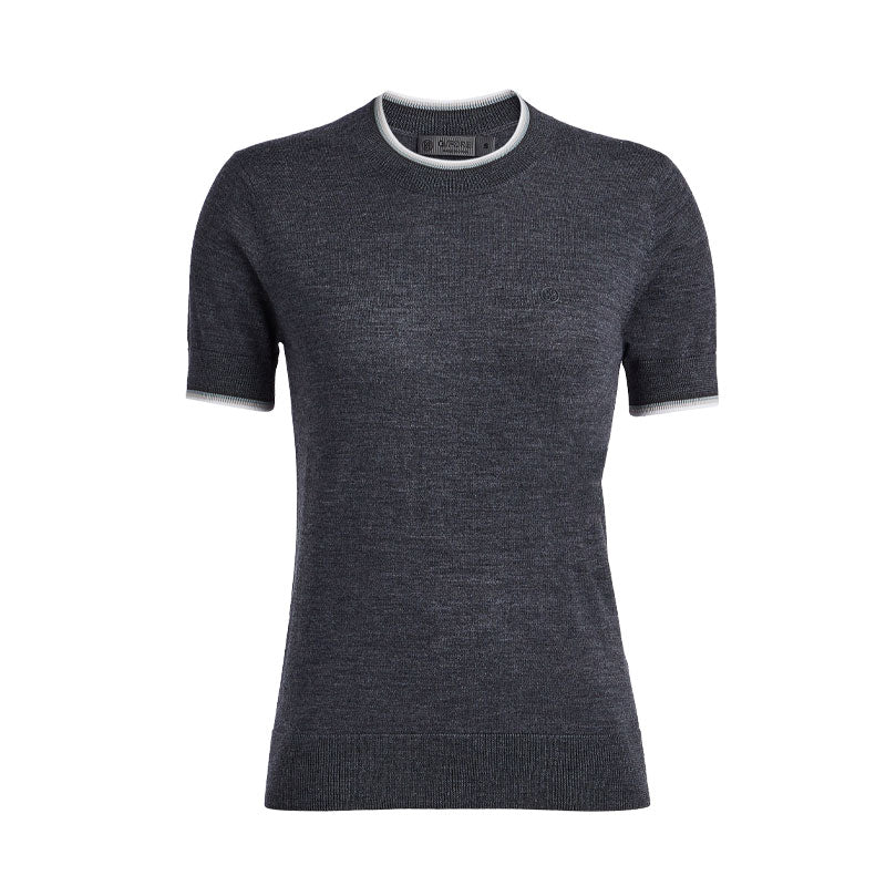 GFORE Merino Wool Women's Sweater (Charcoal Grey)
